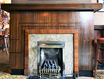 Fireplace in Left-Hand Room.  by Michael Schouten. Published on 